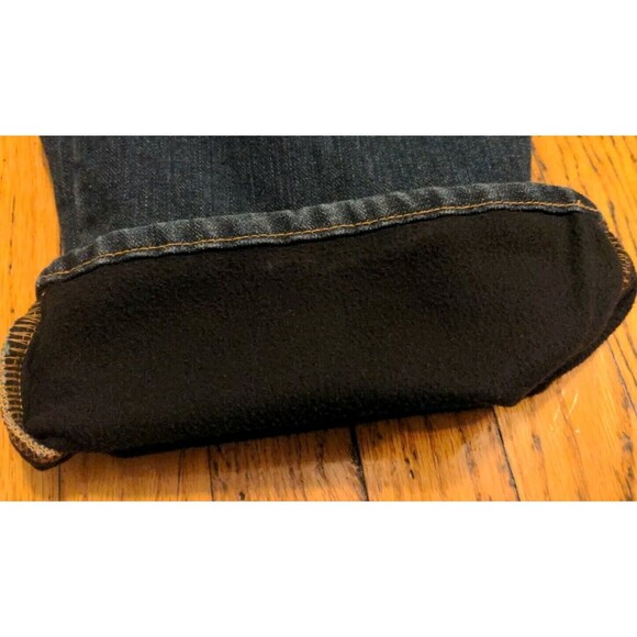 Carhartt Men's Jeans 42x30 Fleece Lined Relaxed Fit Straight Leg Denim Heavy - Picture 5 of 8